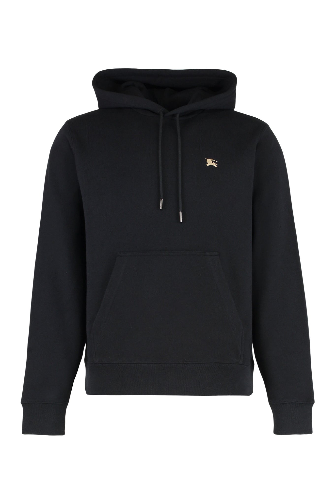 BURBERRY Logo Cotton Hoodie for Men - FW25