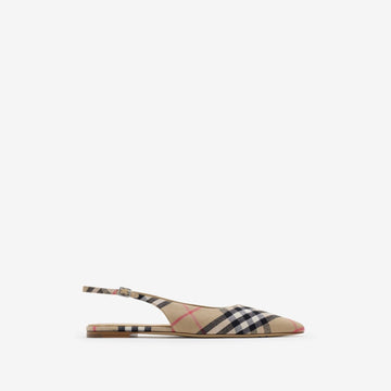 BURBERRY Slingback Sandals for Women - Fall/Winter 2025