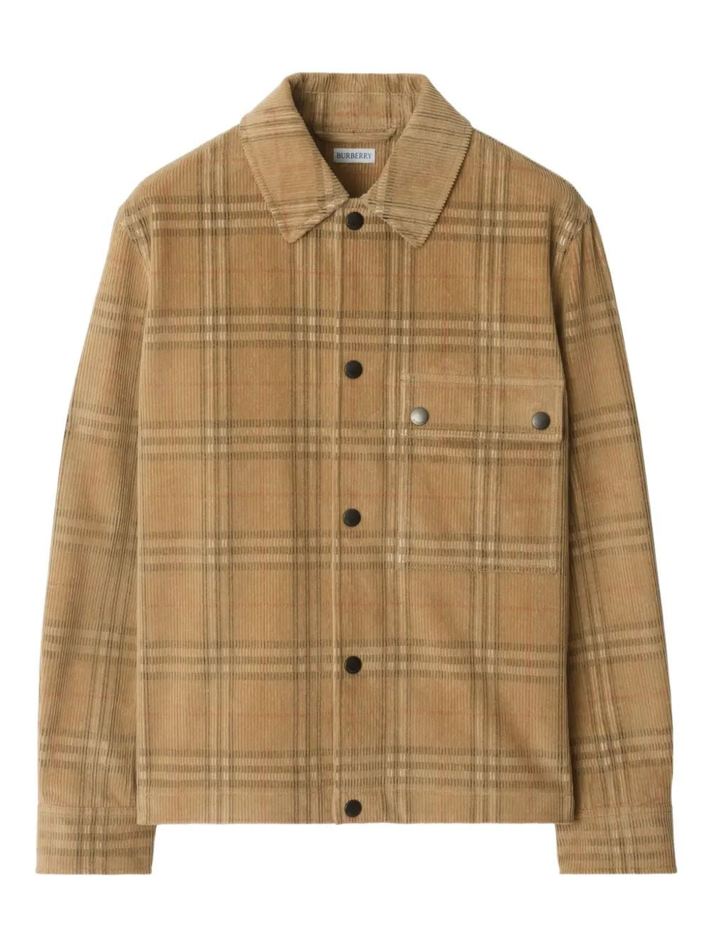 BURBERRY Men's Long Sleeve Mini Check Shirt