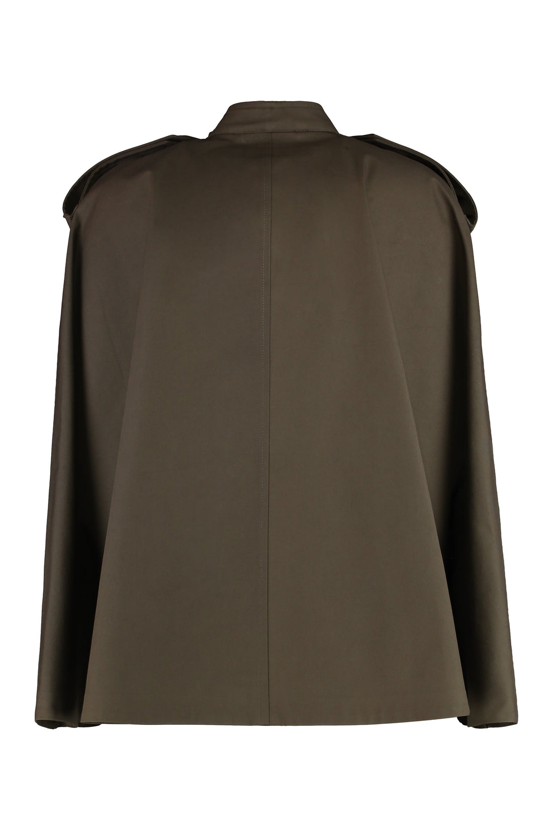 BURBERRY Stylish Cotton Cape with Side Pockets