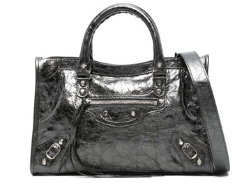 BALENCIAGA Leather Handbag - Mini Style
