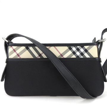 Burberry Canvas Leather Shoulder Bag