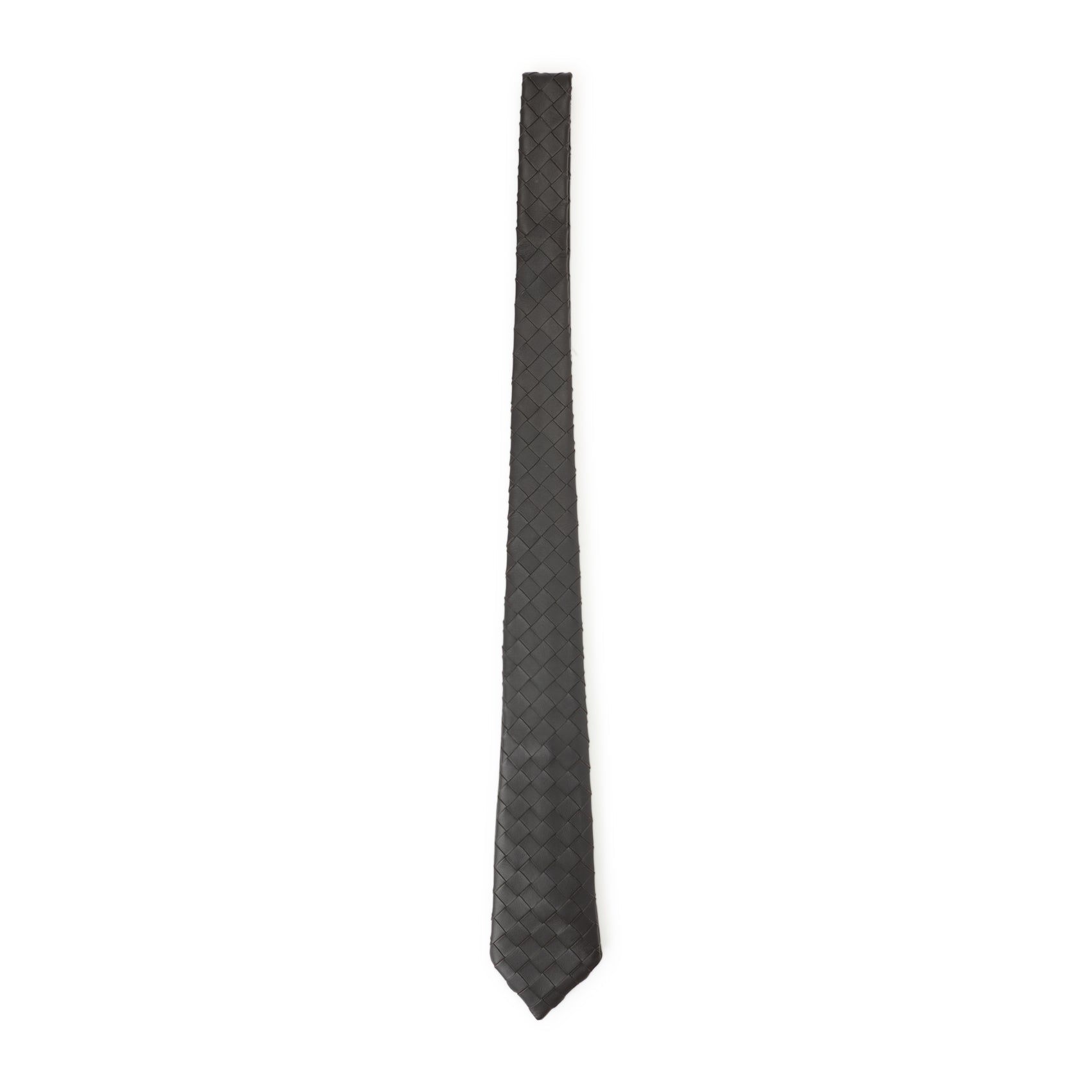 BOTTEGA VENETA Intrecciato Leather Tie