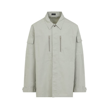 BALENCIAGA Cotton Shirt Jacket for Men - SS25 Collection