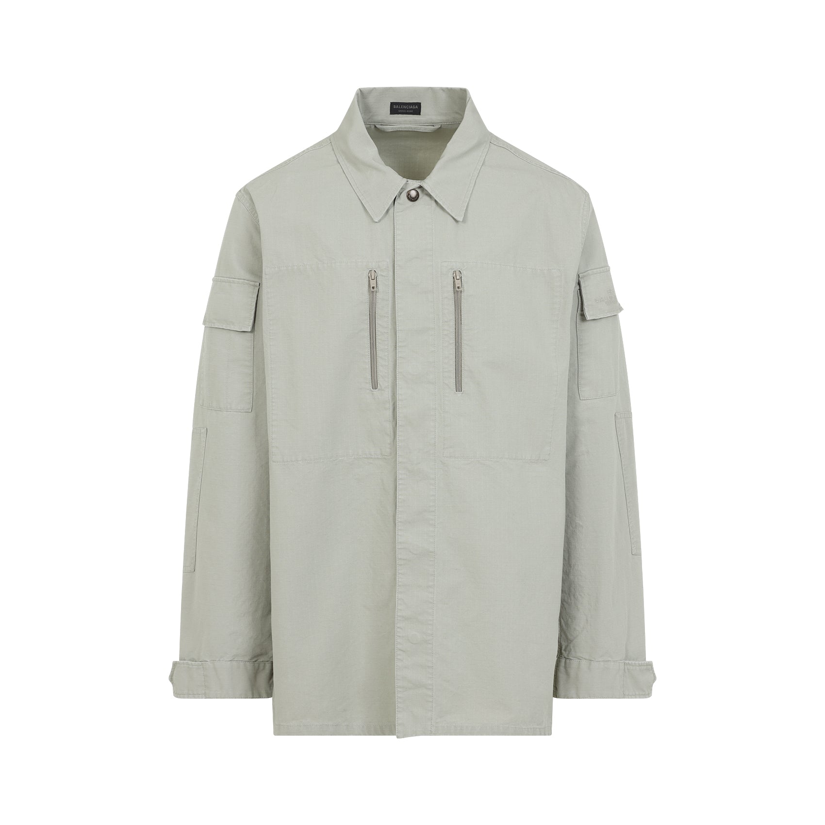 BALENCIAGA Military Long Sleeve Shirt