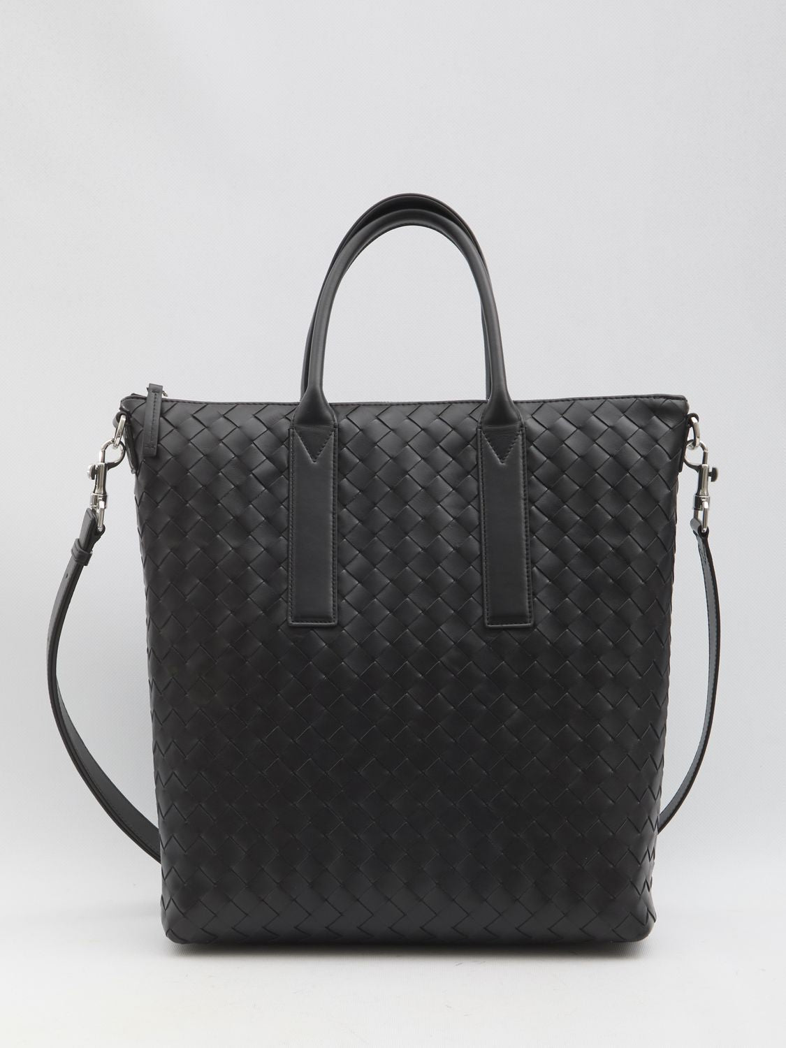 BOTTEGA VENETA Large Smooth Leather Tote Handbag