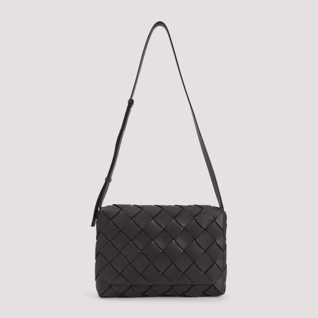 BOTTEGA VENETA Mini Leather Crossbody Handbag - 32cm Width