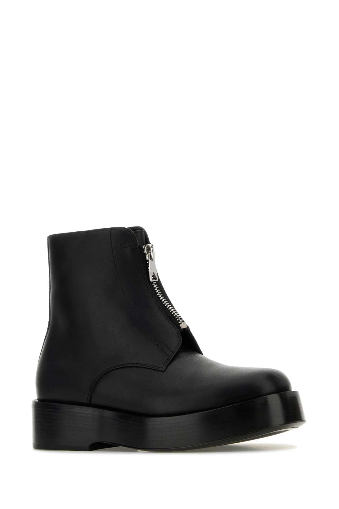 BOTTEGA VENETA Men's Torino Ankle Boots - Zip Leather Style