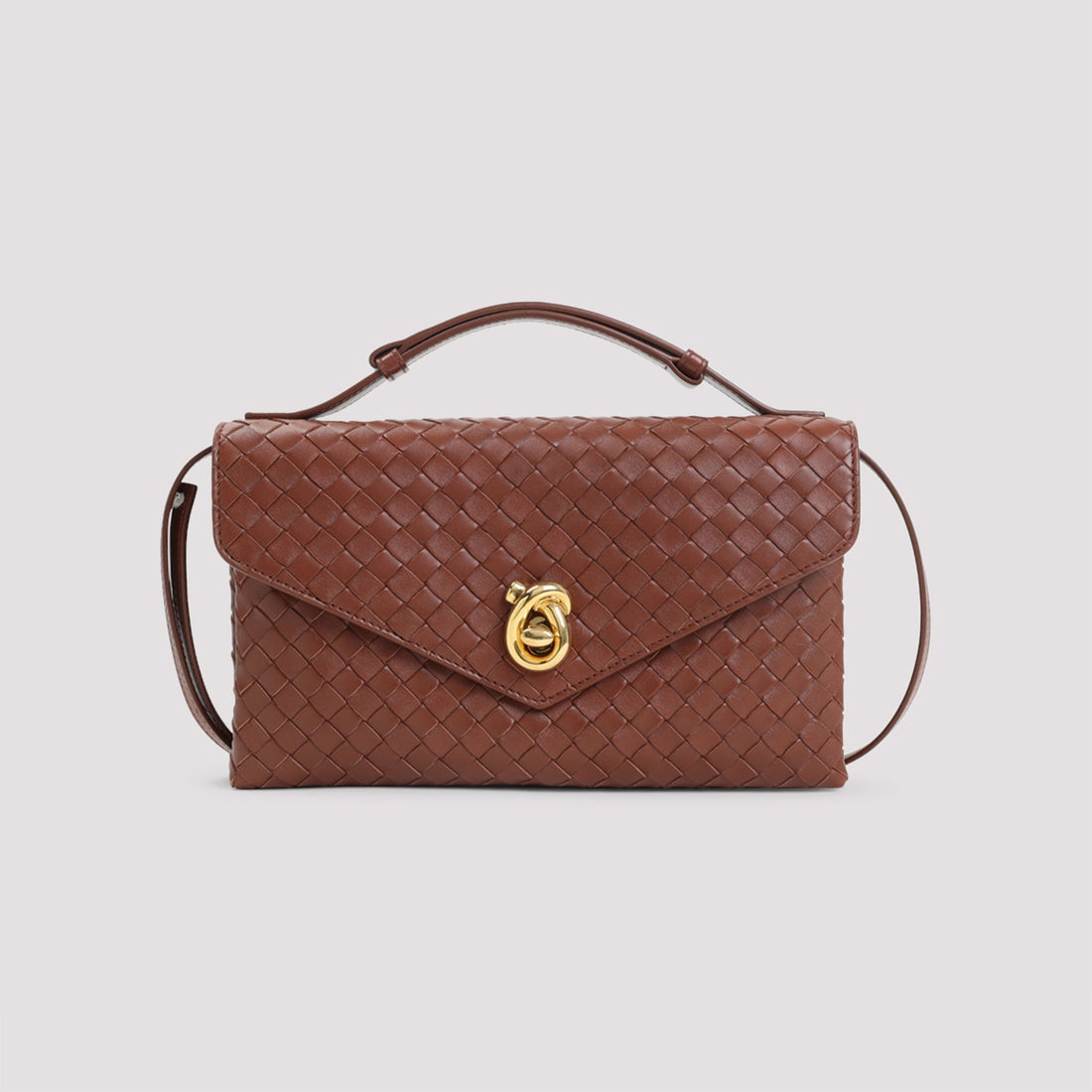 BOTTEGA VENETA Mini Knot Lock Shoulder Handbag - FW25 Edition