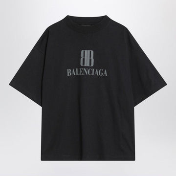 BALENCIAGA Classic Cotton T-Shirt for Women - Fall/Winter 2025
