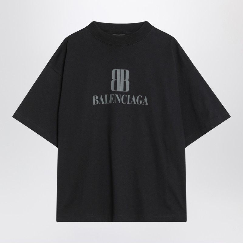BALENCIAGA Faded Vintage Mini Fit T-Shirt