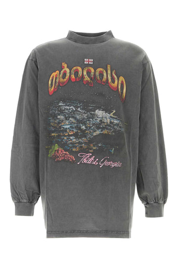BALENCIAGA Oversized Tbilisi T-Shirt - L