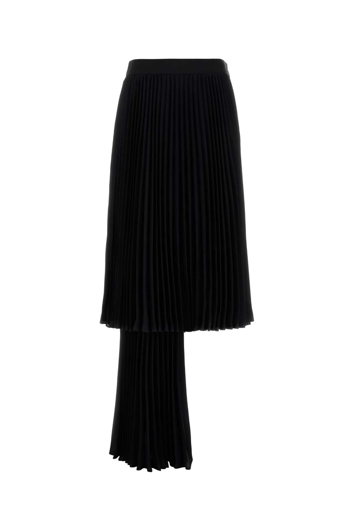 BOTTEGA VENETA Women's Pleated One-Leg Mini Pant-Skirt
