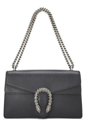 Gucci, Black Leather Dionysus Shoulder Bag Small, Black