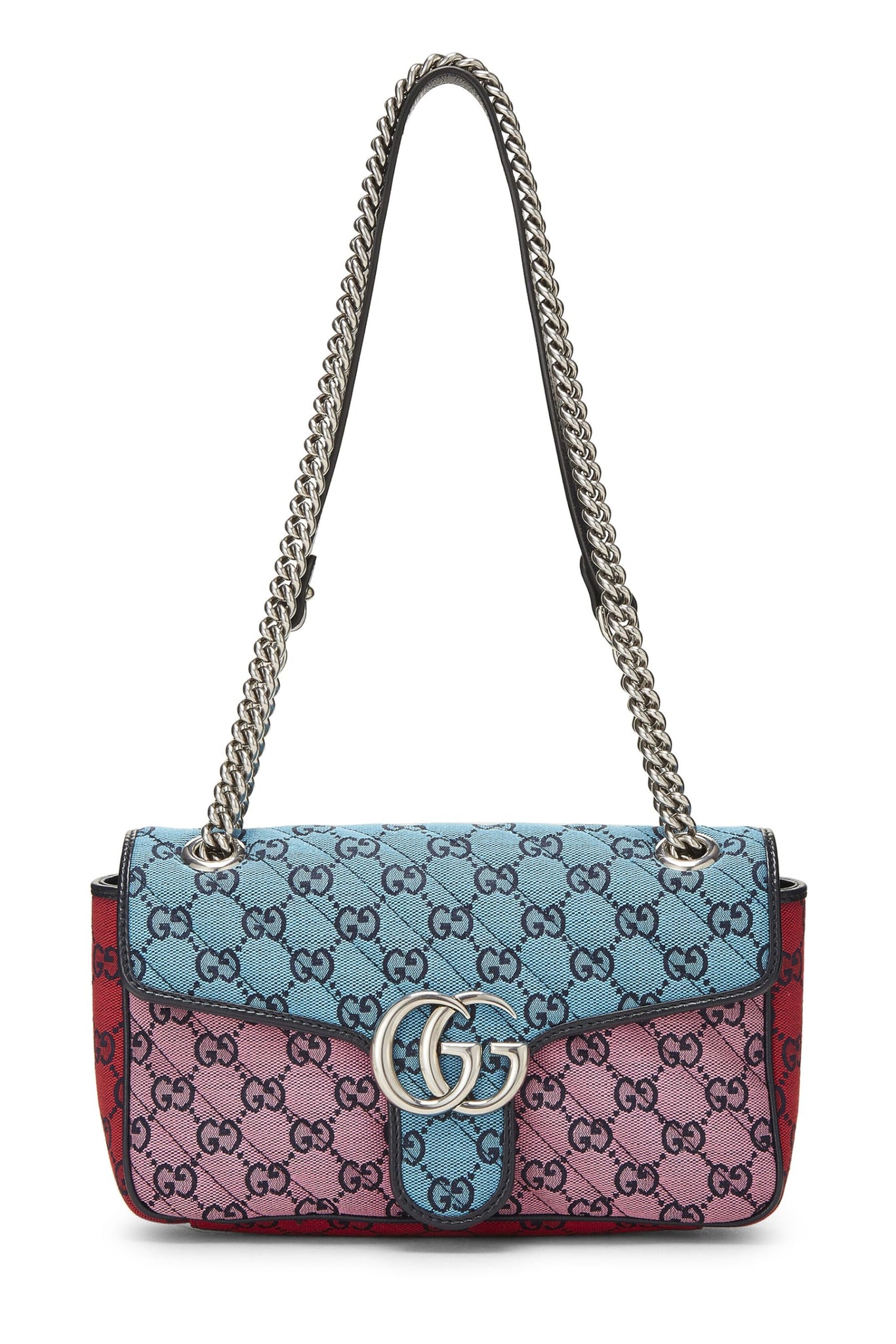 Gucci, Multicolor GG Canvas Marmont Shoulder Bag Small, Multi