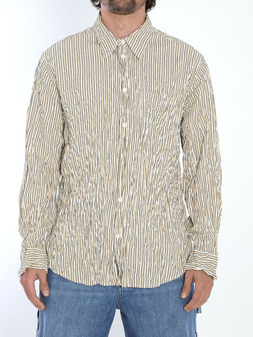 BOTTEGA VENETA Crinkled Cotton Shirt - IT 50