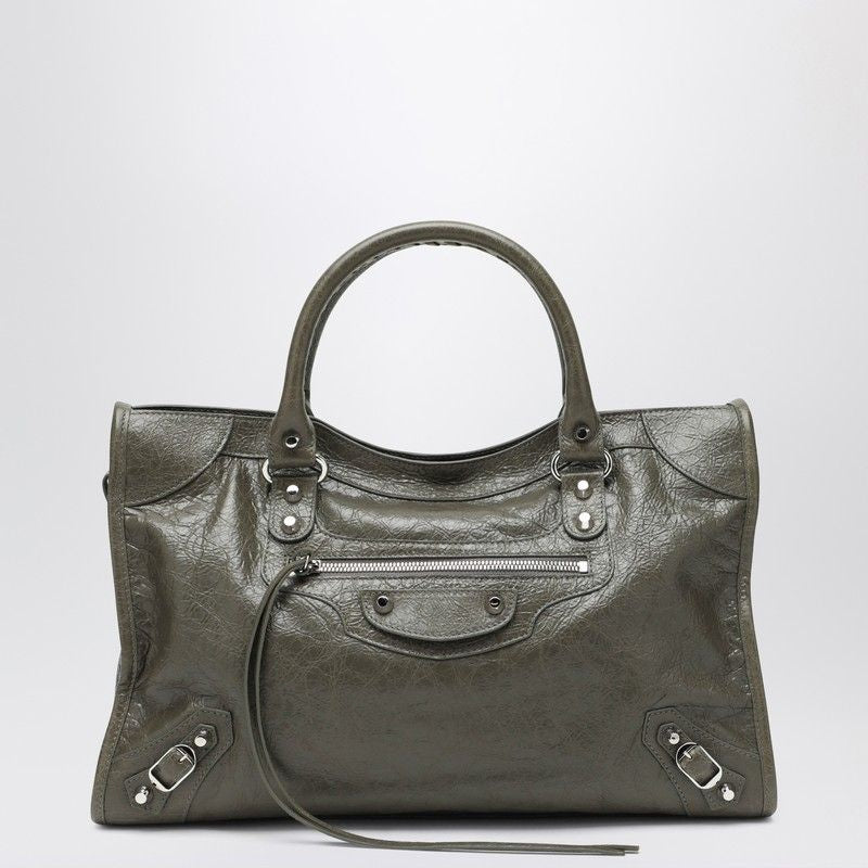 BALENCIAGA Medium Tote Handbag with Adjustable Shoulder Strap