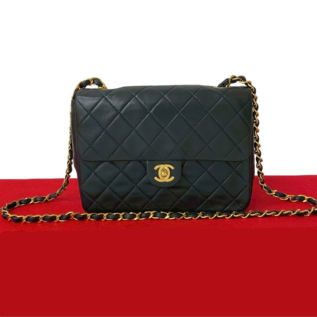 Chanel Matelasse Lambskin Shoulder Bag