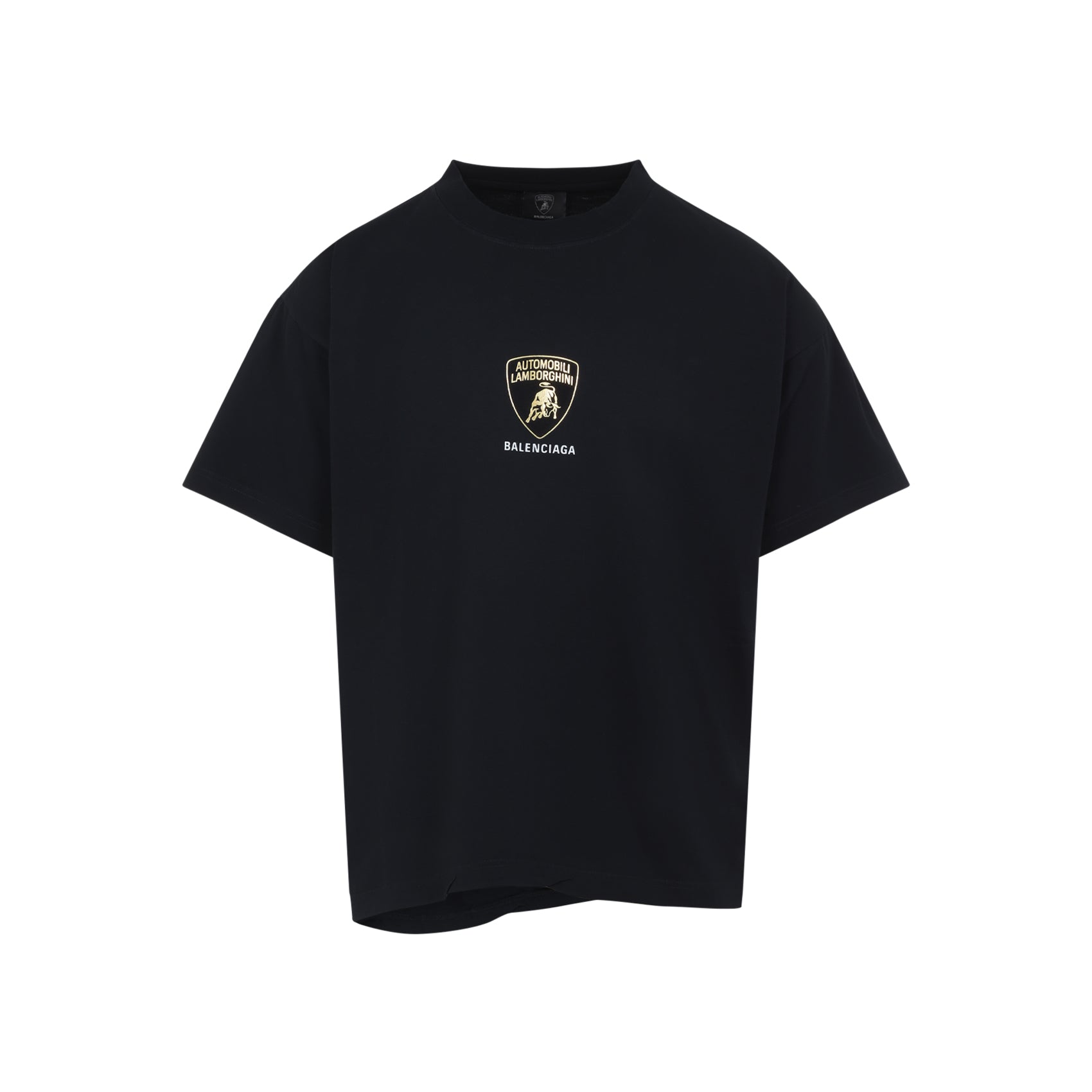 BALENCIAGA Men's Polo with Logo Automobili Lamborghini - FW25 Collection