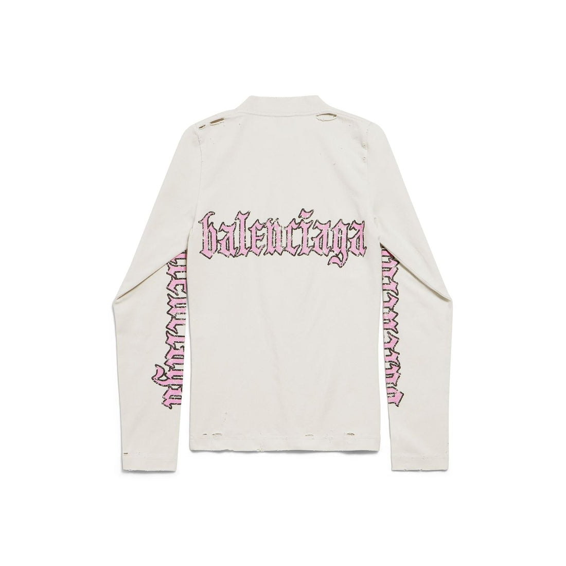 BALENCIAGA Fitted Long Sleeve T-Shirt