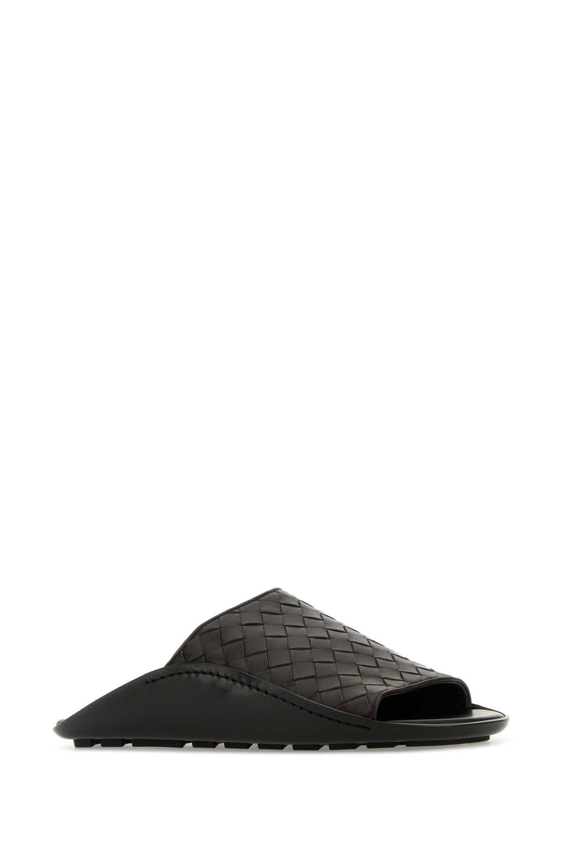 BOTTEGA VENETA Men's Leather Wave Slippers