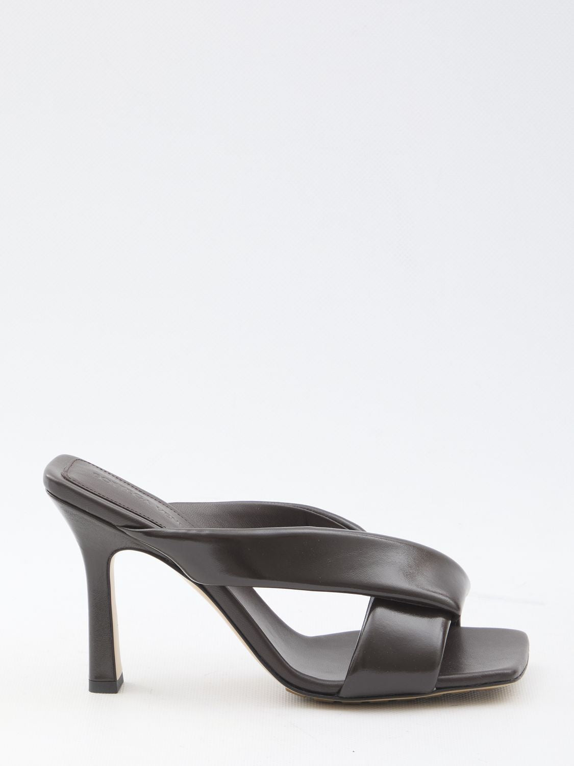 BOTTEGA VENETA Riva Flat Sandals with Padded Overlapping Straps