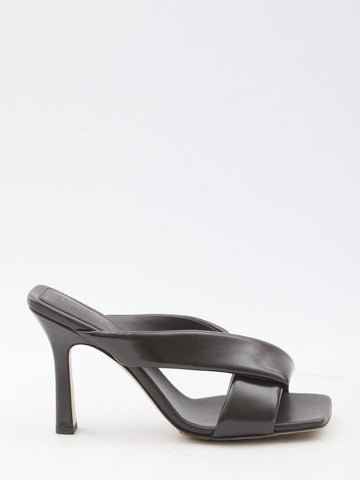 BOTTEGA VENETA Riva Flat Sandals with Padded Overlapping Straps