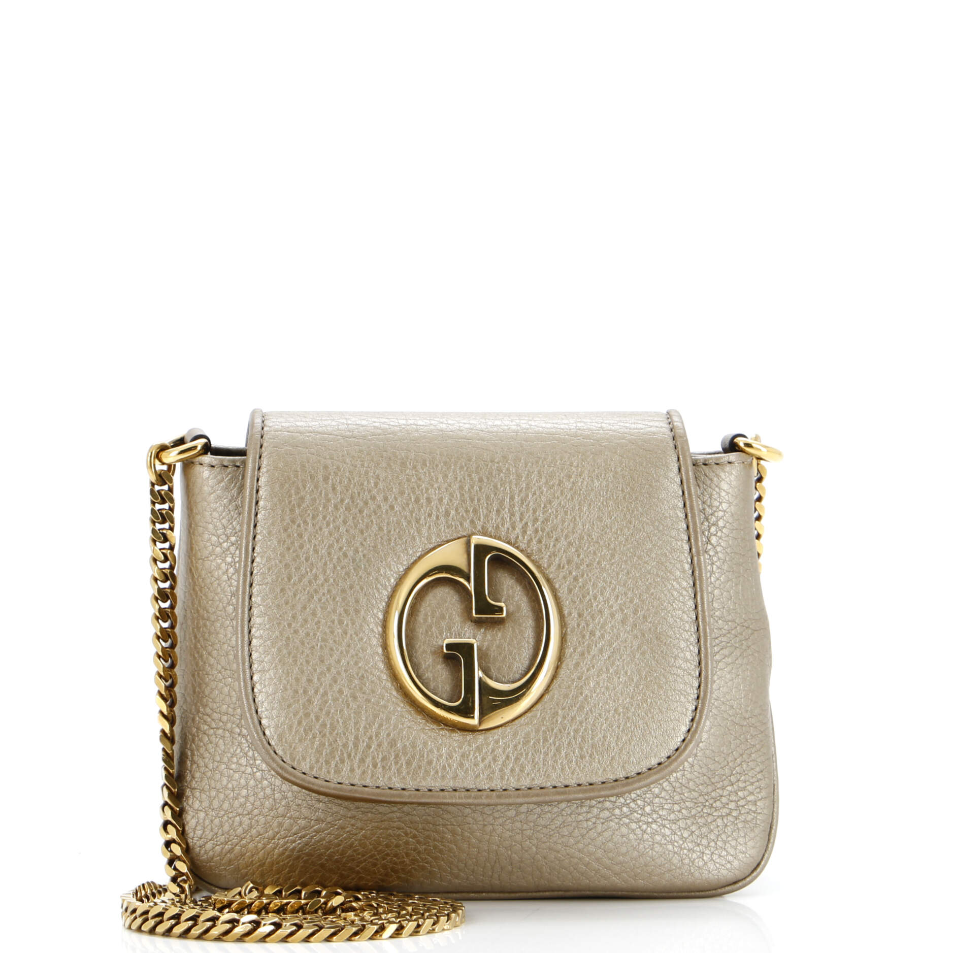 1973 Chain Shoulder Bag Leather Small