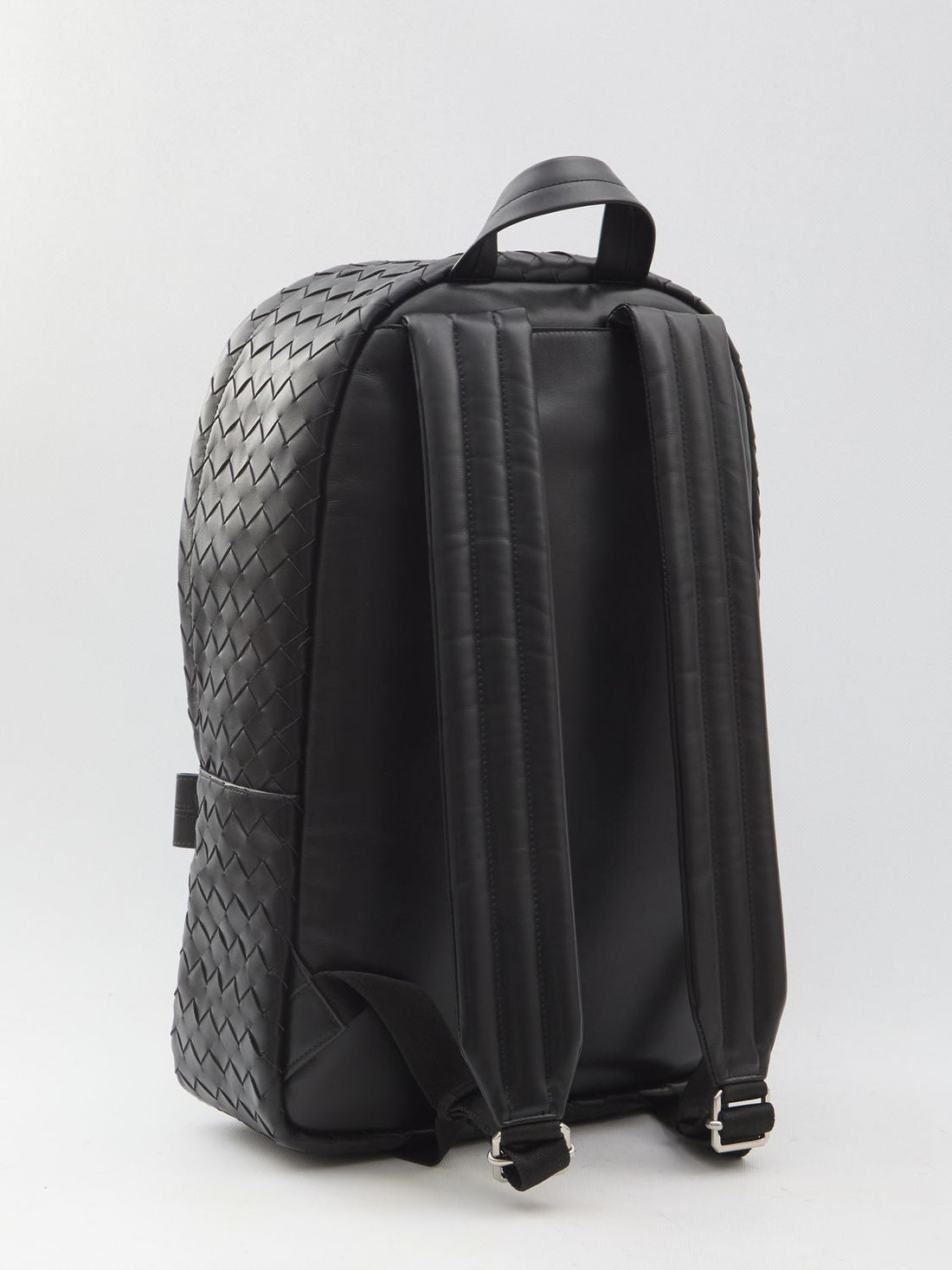 BOTTEGA VENETA Intrecciato Leather Backpack - 46x30x12cm