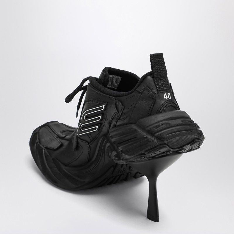 BALENCIAGA Worn Effect Heeled Sneaker for Women