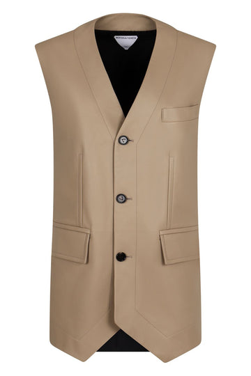 BOTTEGA VENETA Oversized Single-Breasted Vest