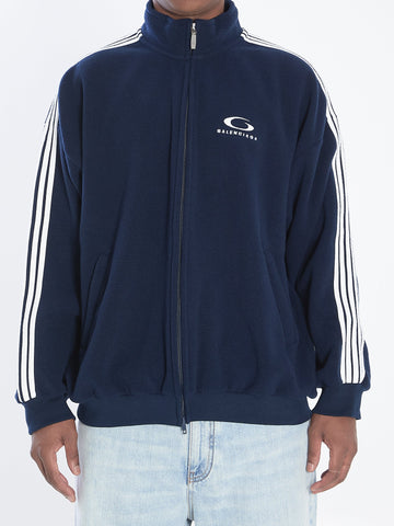 BALENCIAGA Loop Sports Icon Zip-Up Jacket - Regular Fit