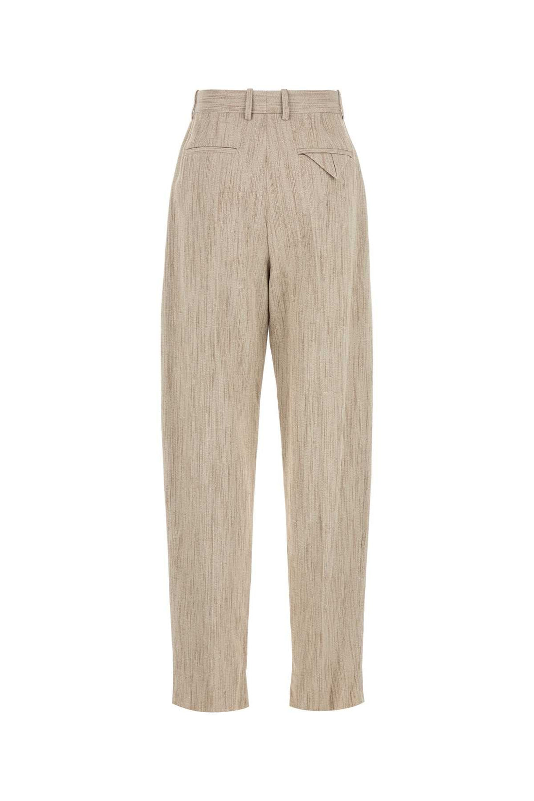 BOTTEGA VENETA Viscose Blend Wide Pleat Trousers