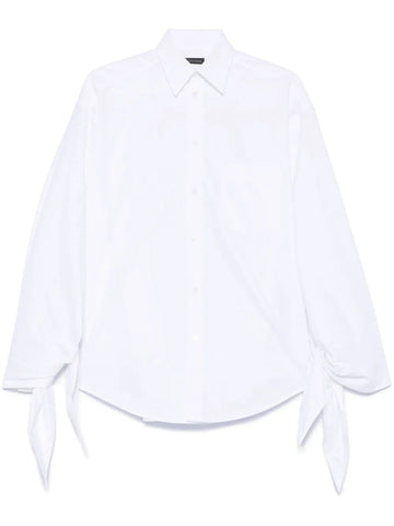BALENCIAGA Knotty Cuff Blouse