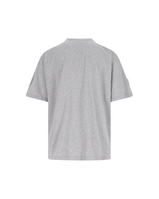 BALENCIAGA Oversized Cotton Crew-Neck T-Shirt - FW25 - Size Guide Included