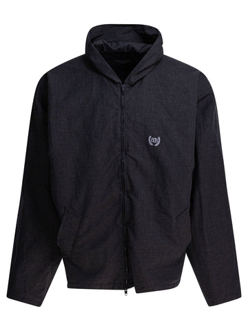 BALENCIAGA Hooded Zip-Up Jacket for Men - FW25
