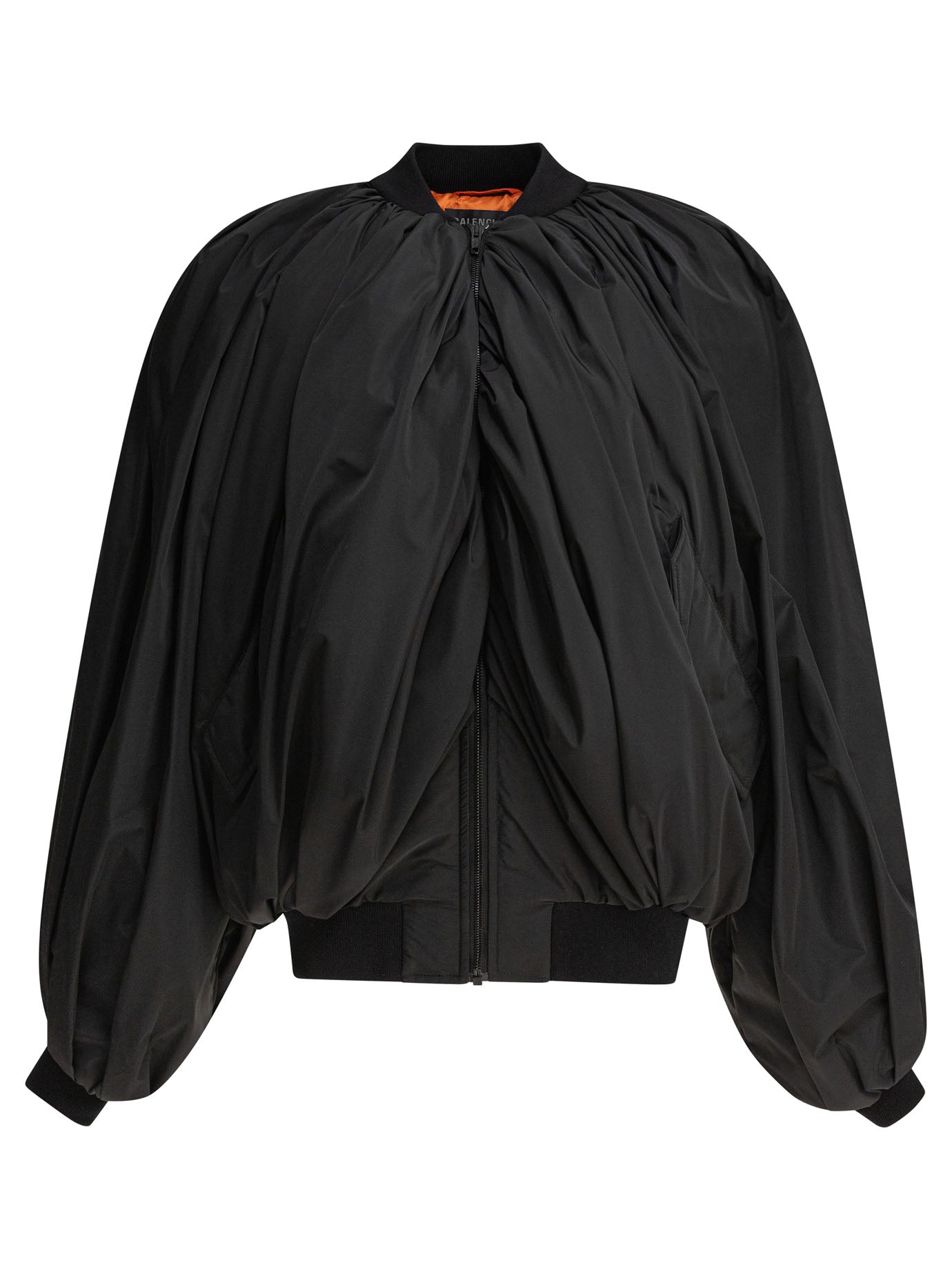 BALENCIAGA Draped Bomber Jacket for Women