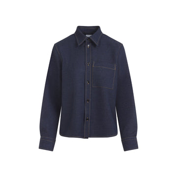 BOTTEGA VENETA Wool Drill Shirt for Women