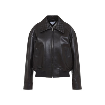 BOTTEGA VENETA Luxurious Leather Jacket for Women - FW25