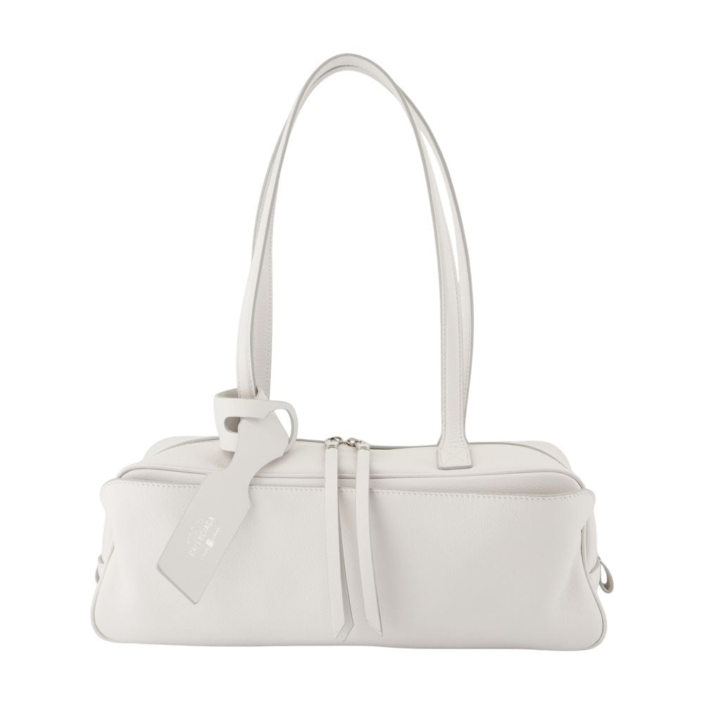BALENCIAGA Mini Shoulder Holdall Bowling Handbag