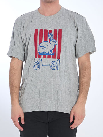 BOTTEGA VENETA Creased Effect Cotton T-Shirt for Men