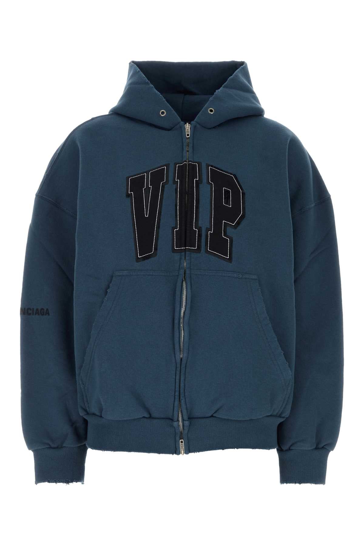 BALENCIAGA Full Zip Hoodie - Women's Casual Style