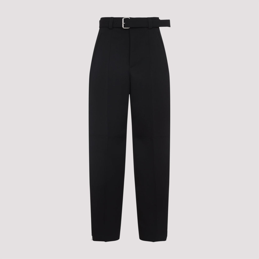 BOTTEGA VENETA Wool Belted Trousers for Women