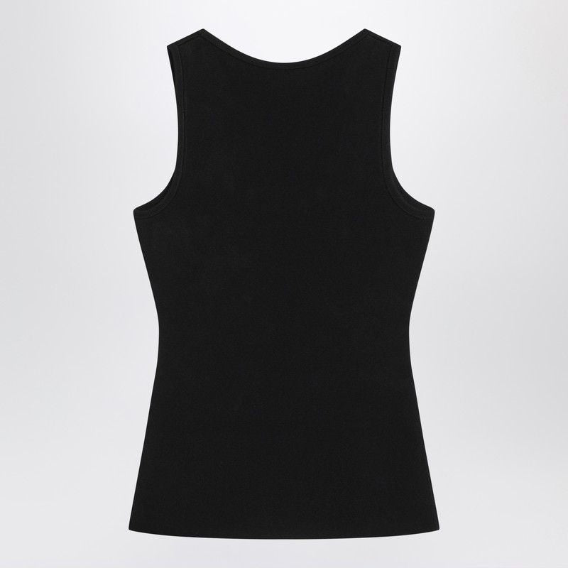 BALENCIAGA Elegant Silk & Nylon Women's Top