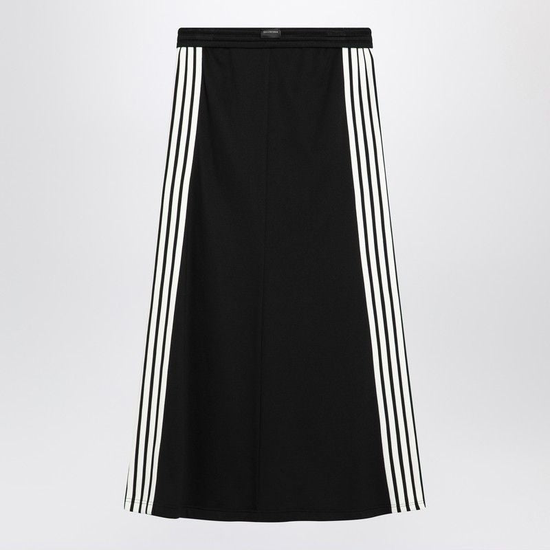 BALENCIAGA Stripe-Detail Straight Skirt