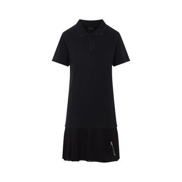 BALENCIAGA Layered Polo Mini Dress for Women