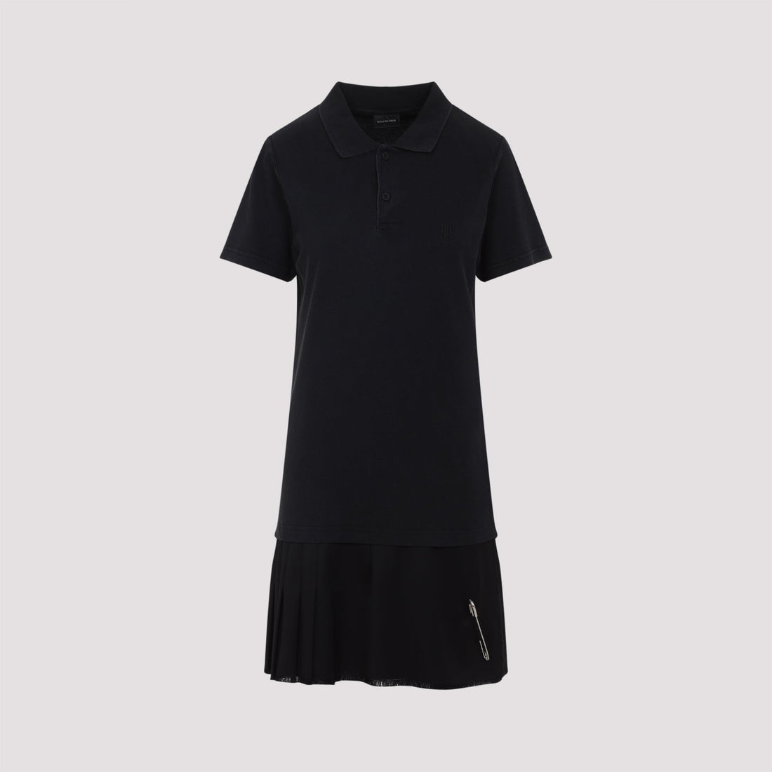 BALENCIAGA Layered Polo Mini Dress for Women