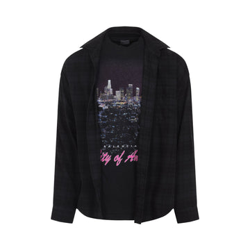 BALENCIAGA Layered Long Sleeve Shirt for Men