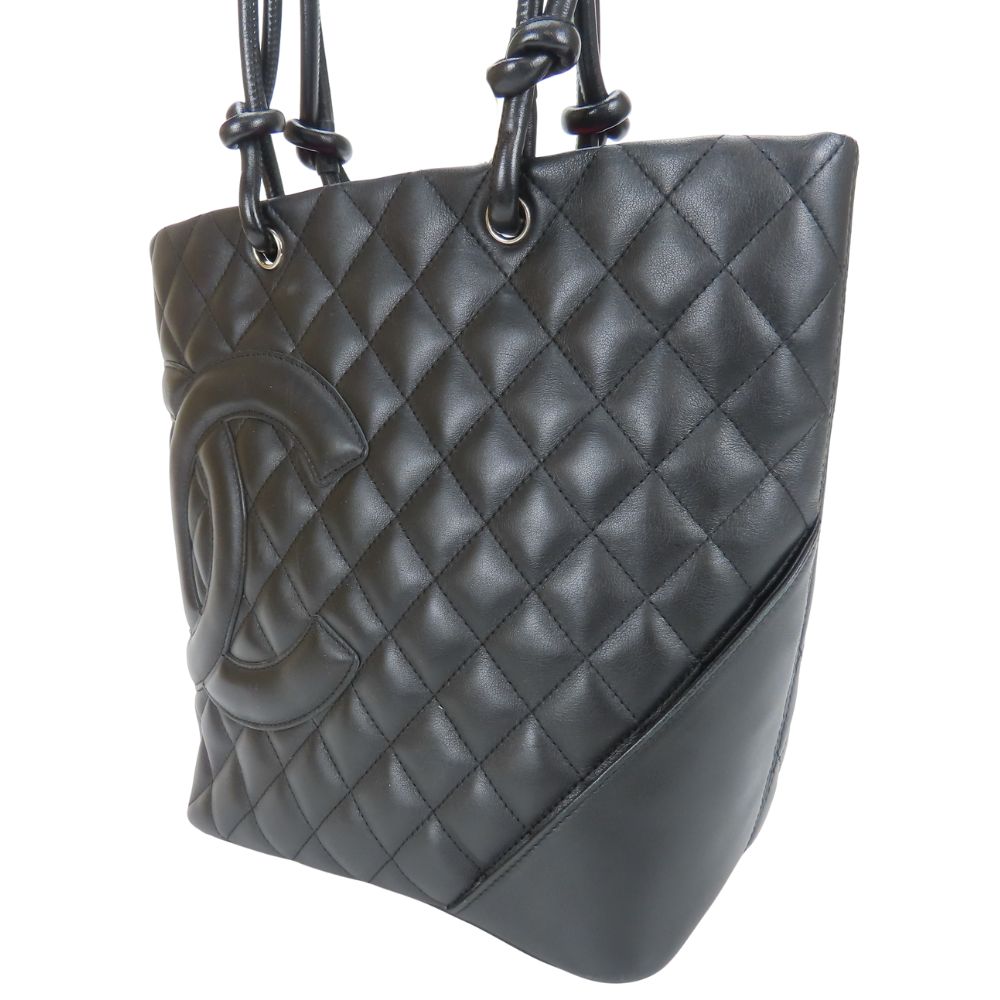 Chanel Cambon line Leather Tote Bag
