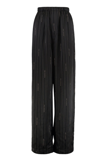 BALENCIAGA High-Waist Wide-Leg Trousers